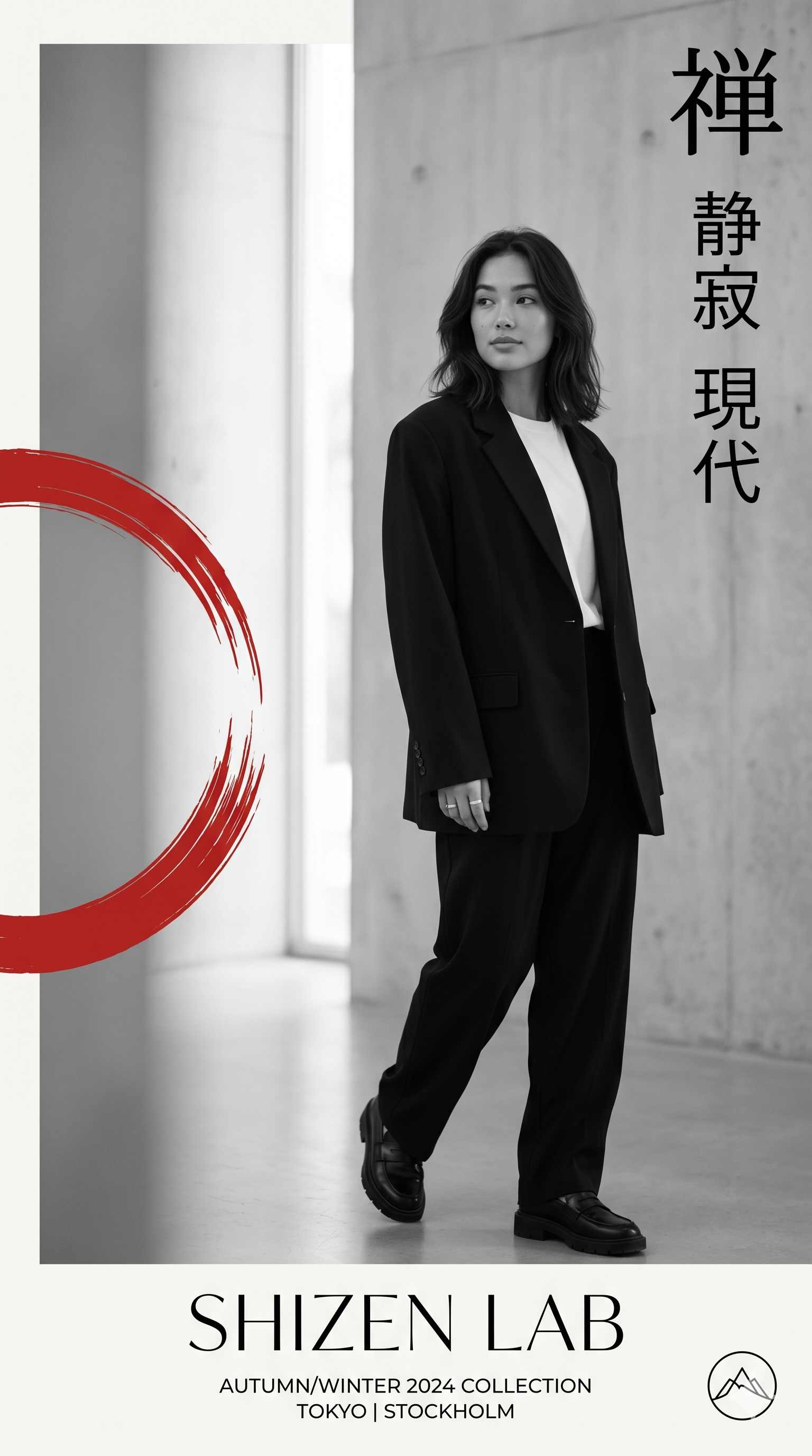 Gemini AI Prompt for Japanese Minimalist Fashion Poster | Gemini Free AI Prompt